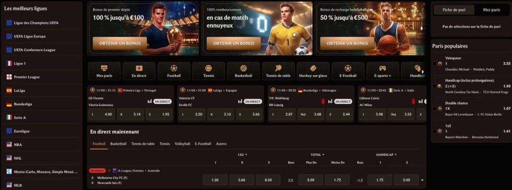 Crownplay Casino paris sportif